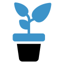 پیش‌نمایش فایل plant-377 از پک طبیعت و محیط زیست آبی مشکی