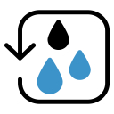 پیش‌نمایش فایل recycle-water-3 از پک طبیعت و محیط زیست آبی مشکی