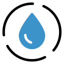 پیش‌نمایش فایل water-drop-52 از پک طبیعت و محیط زیست آبی مشکی