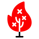 پیش‌نمایش فایل tree-717 از پک طبیعت و محیط زیست قرمز مشکی