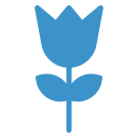 پیش‌نمایش فایل flower-1074 از پک طبیعت و محیط زیست آبی مشکی