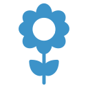 پیش‌نمایش فایل flower-1077 از پک طبیعت و محیط زیست آبی مشکی