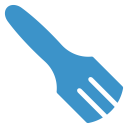پیش‌نمایش فایل fork-240 از پک طبیعت و محیط زیست آبی مشکی