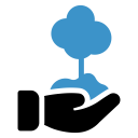 پیش‌نمایش فایل save-tree-13 از پک طبیعت و محیط زیست آبی مشکی