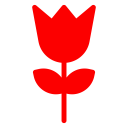 پیش‌نمایش فایل flower-1078 از پک طبیعت و محیط زیست قرمز مشکی