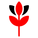 پیش‌نمایش فایل flower-1079 از پک طبیعت و محیط زیست قرمز مشکی