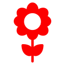 پیش‌نمایش فایل flower-1081 از پک طبیعت و محیط زیست قرمز مشکی