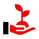 پیش‌نمایش فایل gardening-84 از پک طبیعت و محیط زیست قرمز مشکی