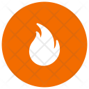 پیش‌نمایش فایل flame-61 از پک طبیعت و محیط زیست گلیف دایره