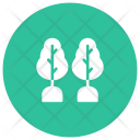 پیش‌نمایش فایل forest-139 از پک طبیعت و محیط زیست گلیف دایره
