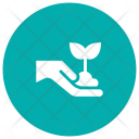پیش‌نمایش فایل gardening-99 از پک طبیعت و محیط زیست گلیف دایره