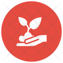 پیش‌نمایش فایل save-plant-17 از پک طبیعت و محیط زیست گلیف دایره