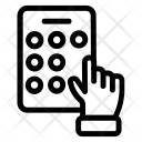 پیش‌نمایش فایل lock-pattern-9 از پک آیکون های خطی توپر گجت ها