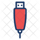 پیش‌نمایش فایل usb-694 از پک آیکون های خطی رنگی گجت ها
