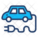 پیش‌نمایش فایل electric-car-18 از پک آیکون های خطی رنگی گجت ها