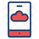 پیش‌نمایش فایل mobile-cloud-7 از پک آیکون های خطی رنگی گجت ها