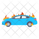 پیش‌نمایش فایل burning-car-6186950 از پک آتش نشان نسخه ۱