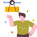 پیش‌نمایش فایل man-receiving-delivery-through-drone-9790797 از پک تجارت الکترونیک