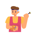 پیش‌نمایش فایل male-artist-holding-painting-tool-9820170 از پک روز کارگر