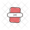پیش‌نمایش فایل log-file-document-extension-filetype از پک پسوندهای فایل های متنی