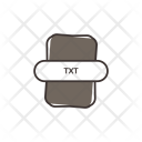 پیش‌نمایش فایل txt-file-document-extension-filetype از پک پسوندهای فایل های متنی
