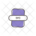 پیش‌نمایش فایل wpd-file-document-extension-filetype از پک پسوندهای فایل های متنی