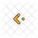پیش‌نمایش فایل chevron-left-9209749 از پک پیکان ها