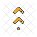 پیش‌نمایش فایل double-arrow-up-9209760 از پک پیکان ها