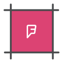 پیش‌نمایش فایل foursquare از پک آیکون های اجتماعی