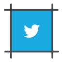 پیش‌نمایش فایل twitter-38 از پک آیکون های اجتماعی