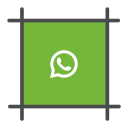 پیش‌نمایش فایل whatsapp-30 از پک آیکون های اجتماعی