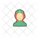 پیش‌نمایش فایل nurse-10 از پک آیکون پزشکی/سلامت - نسخه رنگی