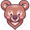 پیش‌نمایش فایل bear-face-4932124 از پک حیوان