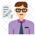 پیش‌نمایش فایل clerk-2111853 از پک آواتار حرفه ای