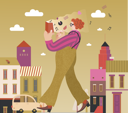 پیش‌نمایش فایل girl-reading-book-while-walking-4657703 از پک آموزش و دانش