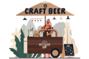 پیش‌نمایش فایل beer-stall-4657645 از پک کسب و کار کوچک