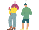 پیش‌نمایش فایل girl-and-boy-waiting-in-queue-4757894 از پک انتظار در صف