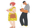 پیش‌نمایش فایل man-and-a-woman-waiting-in-queue-4757926 از پک انتظار در صف