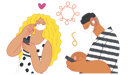 پیش‌نمایش فایل man-and-woman-waiting-in-queue-while-wearing-mask-4757918 از پک انتظار در صف