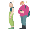 پیش‌نمایش فایل young-girl-and-man-standing-in-queue-4757892 از پک انتظار در صف