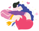 پیش‌نمایش فایل couple-hugging-4811271 از پک والنتینس