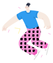 پیش‌نمایش فایل boy-jumping-cheerfully-4828039 از پک آدم‌های خوشحال