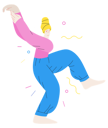 پیش‌نمایش فایل dancing-girl-4828044 از پک آدم‌های خوشحال