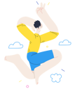 پیش‌نمایش فایل boy-jumping-in-joy-4828017 از پک آدم‌های خوشحال