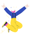 پیش‌نمایش فایل happy-man-jumping-in-air-4828018 از پک آدم‌های خوشحال