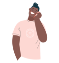 پیش‌نمایش فایل man-talking-on-phone-5372251 از پک صحبت با تلفن