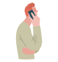 پیش‌نمایش فایل young-man-talking-on-phone-5372253 از پک صحبت با تلفن