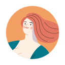 پیش‌نمایش فایل happy-girl-with-longhair-5373585 از پک آواتار
