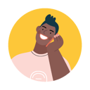 پیش‌نمایش فایل man-talking-on-phone-5373566 از پک آواتار