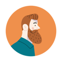 پیش‌نمایش فایل man-with-beard-5373597 از پک آواتار
